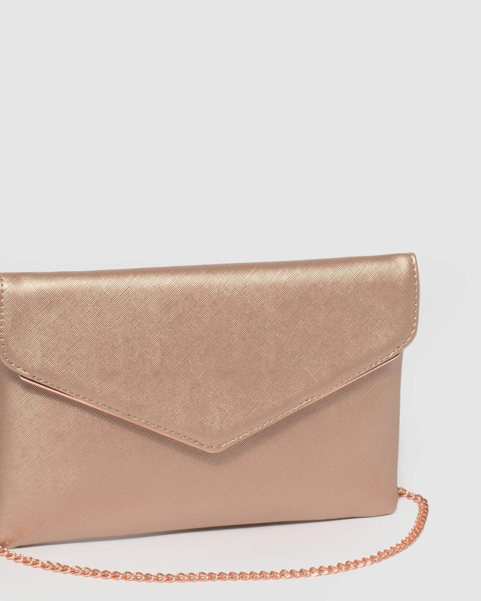 Rose gold best sale coloured handbags