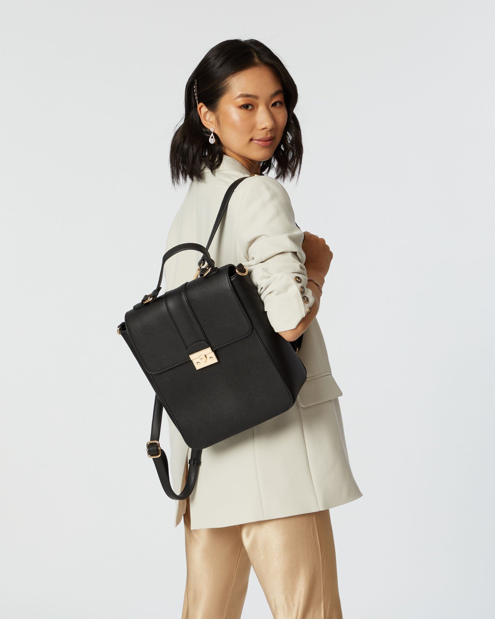 Sanchala Black Backpack colette by colette hayman