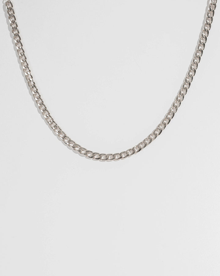 Colette by Colette Hayman Silver 42cm Curb Chain Necklace