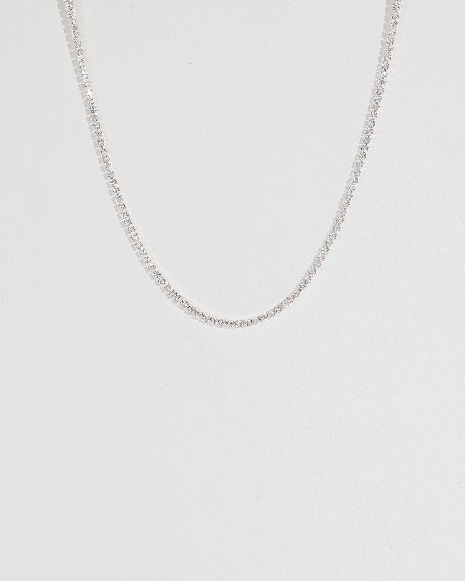 Fine on sale silver necklace