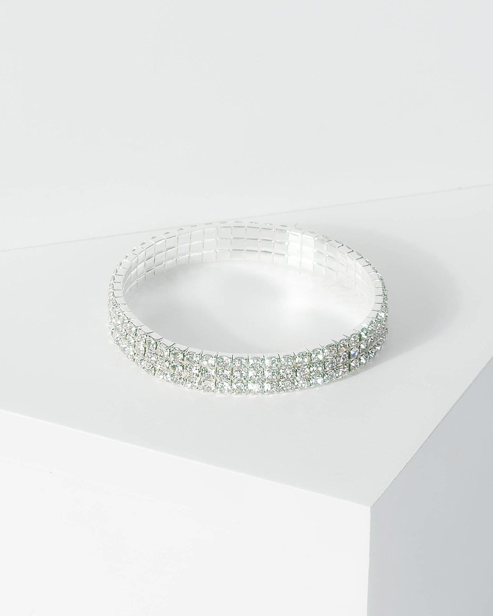 Diamante stretch store bracelet