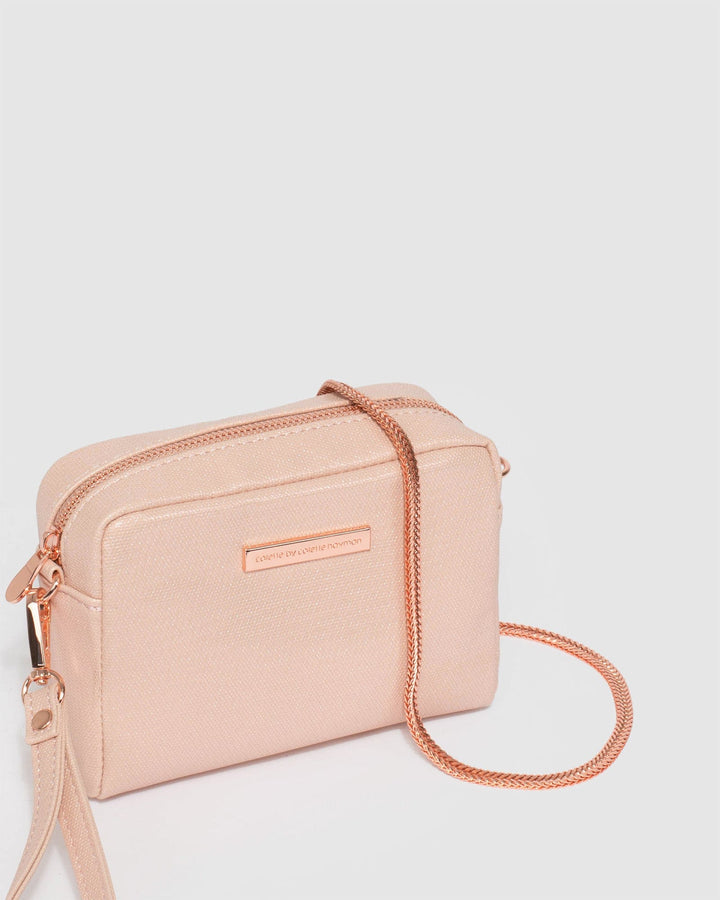 Colette by Colette Hayman Suri Rose Gold Crossbody Bag