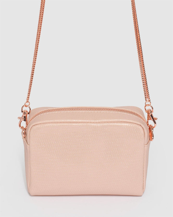 Colette by Colette Hayman Suri Rose Gold Crossbody Bag