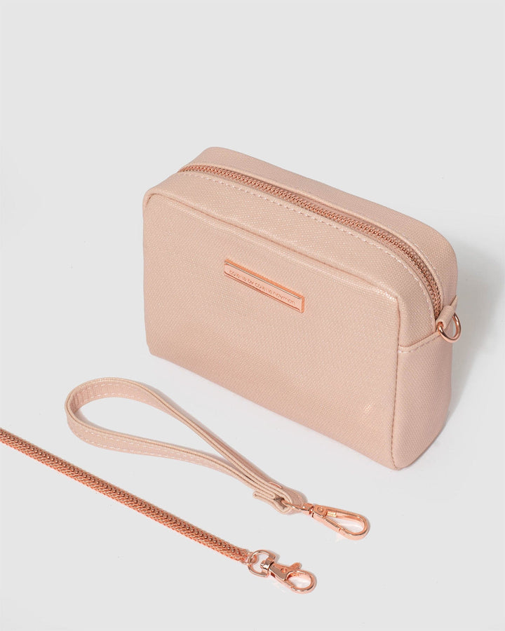 Colette by Colette Hayman Suri Rose Gold Crossbody Bag