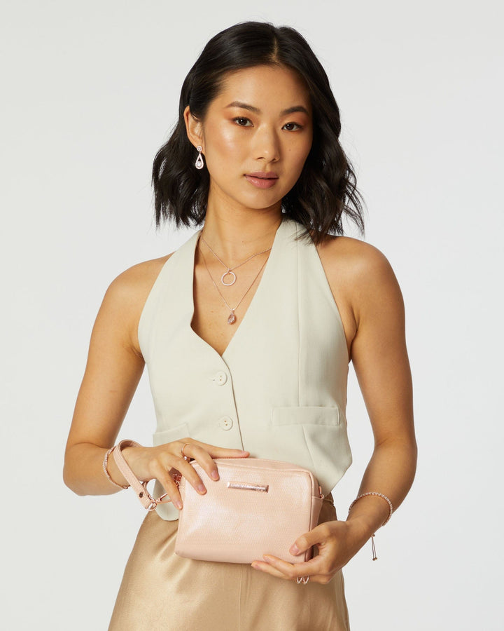 Colette by Colette Hayman Suri Rose Gold Crossbody Bag