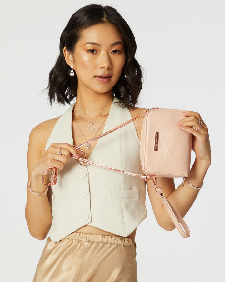 Colette by Colette Hayman Suri Rose Gold Crossbody Bag