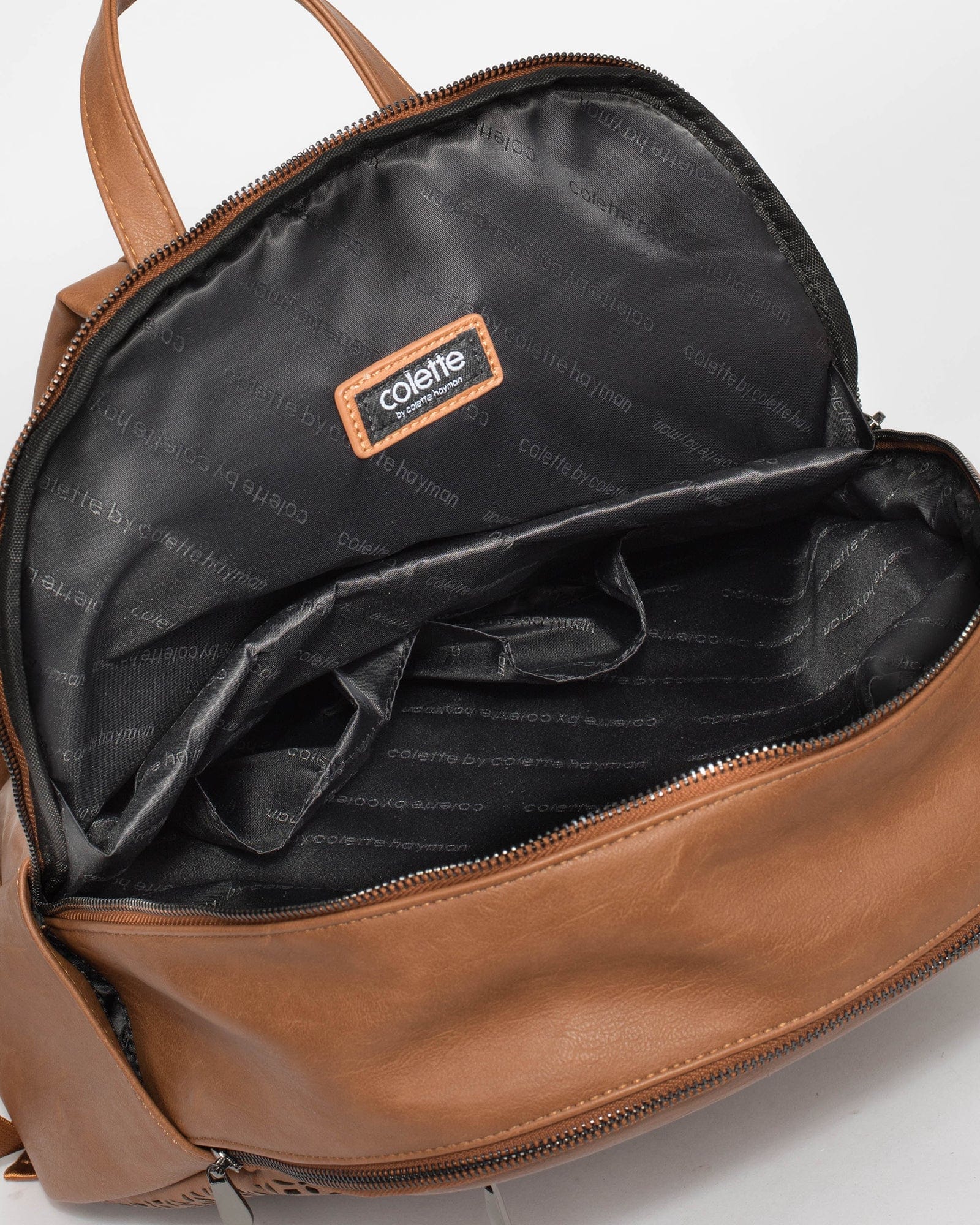 Tan Tabea Laptop Backpack Online Colette Hayman colette by