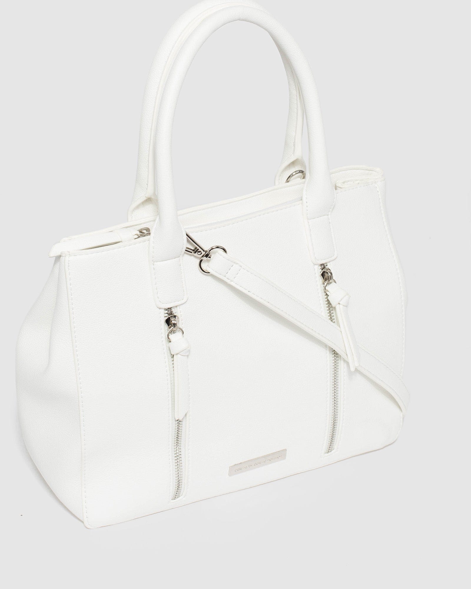 White Clarita Tote Bag colette by colette hayman