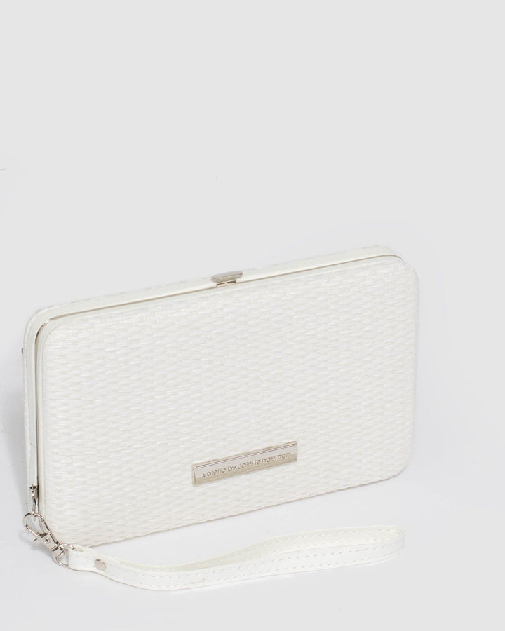 Colette by Colette Hayman White Eve Hardcase Wallet